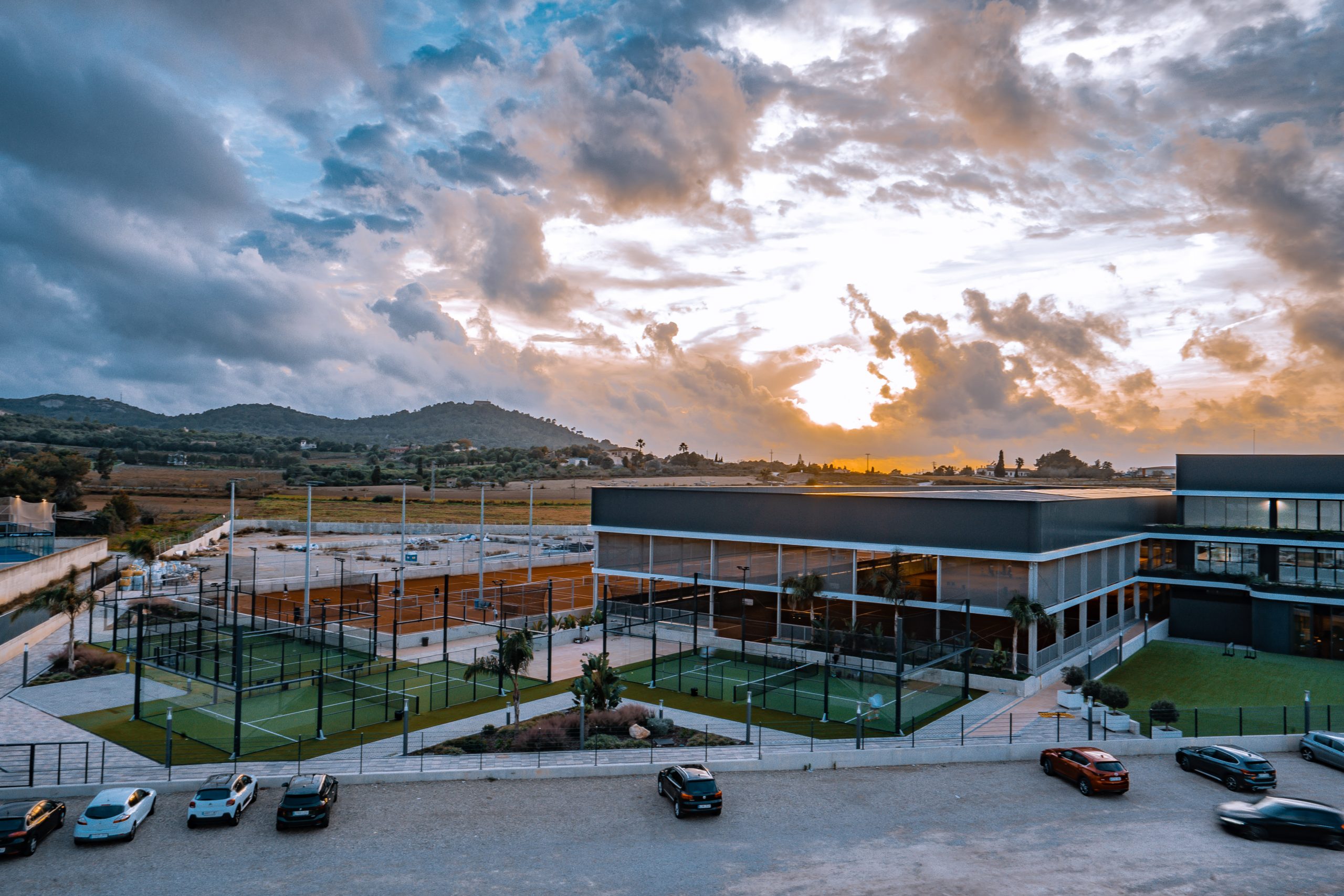 Áreas esportivas complementares da Rafa Nadal Academy