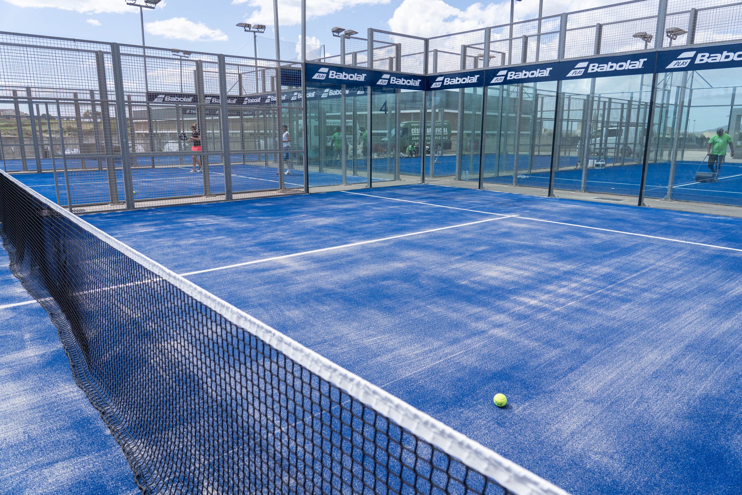 Quadras de tênis da Rafa Nadal Academy em Maiorca